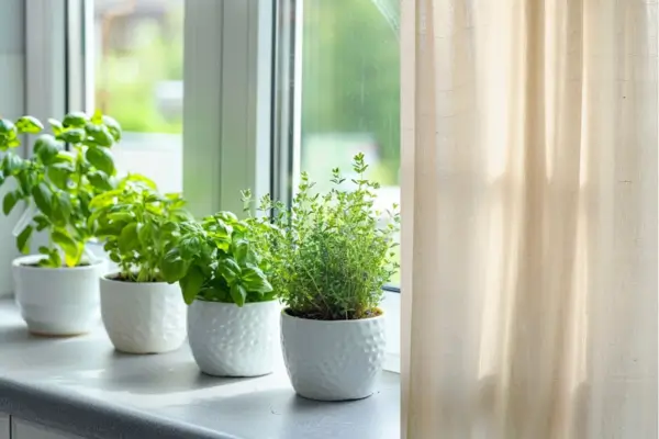 Como montar uma micro horta que parece parte da decoração