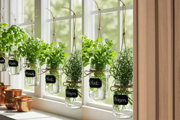 Ideias de vasos e suportes que transformam sua horta em arte