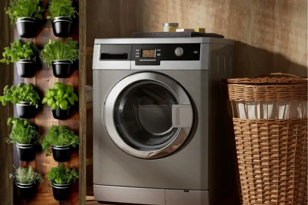 Cuidados essenciais ao montar uma horta ao lado da máquina de lavar