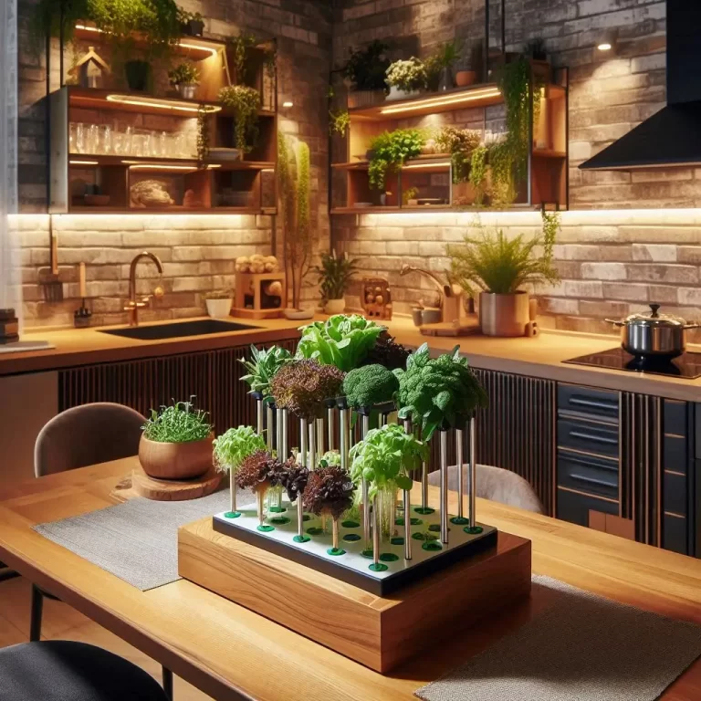 Cores e texturas que combinam com plantas hidropônicas