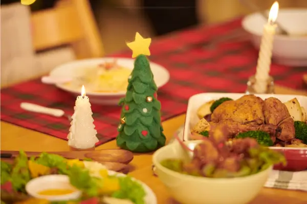 ceia de natal simples